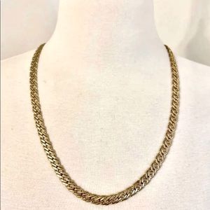 Thick Gold‎ Plated Chain Necklace